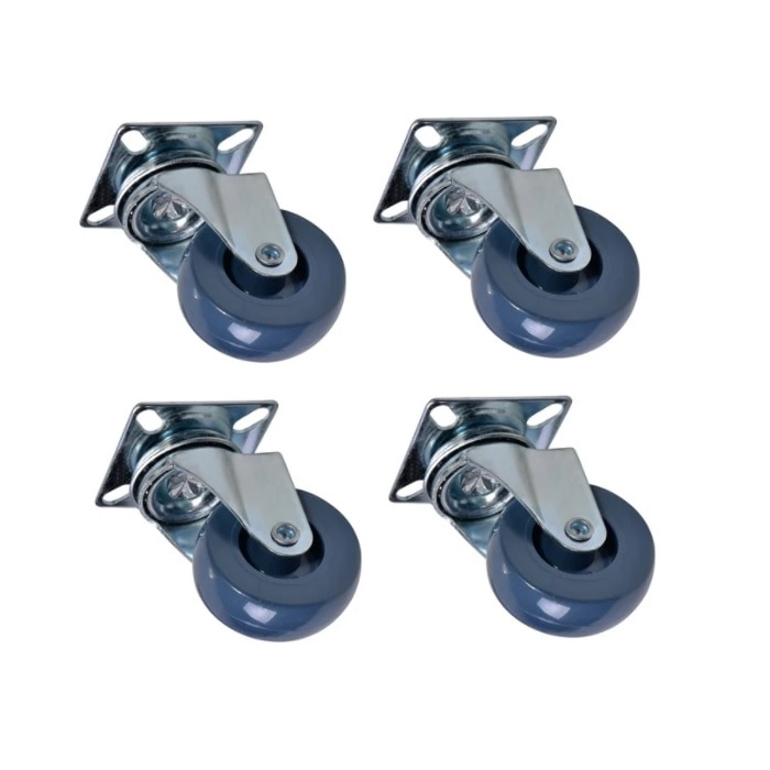 Set roti universale cu pivot, 4 bucati, 50 mm