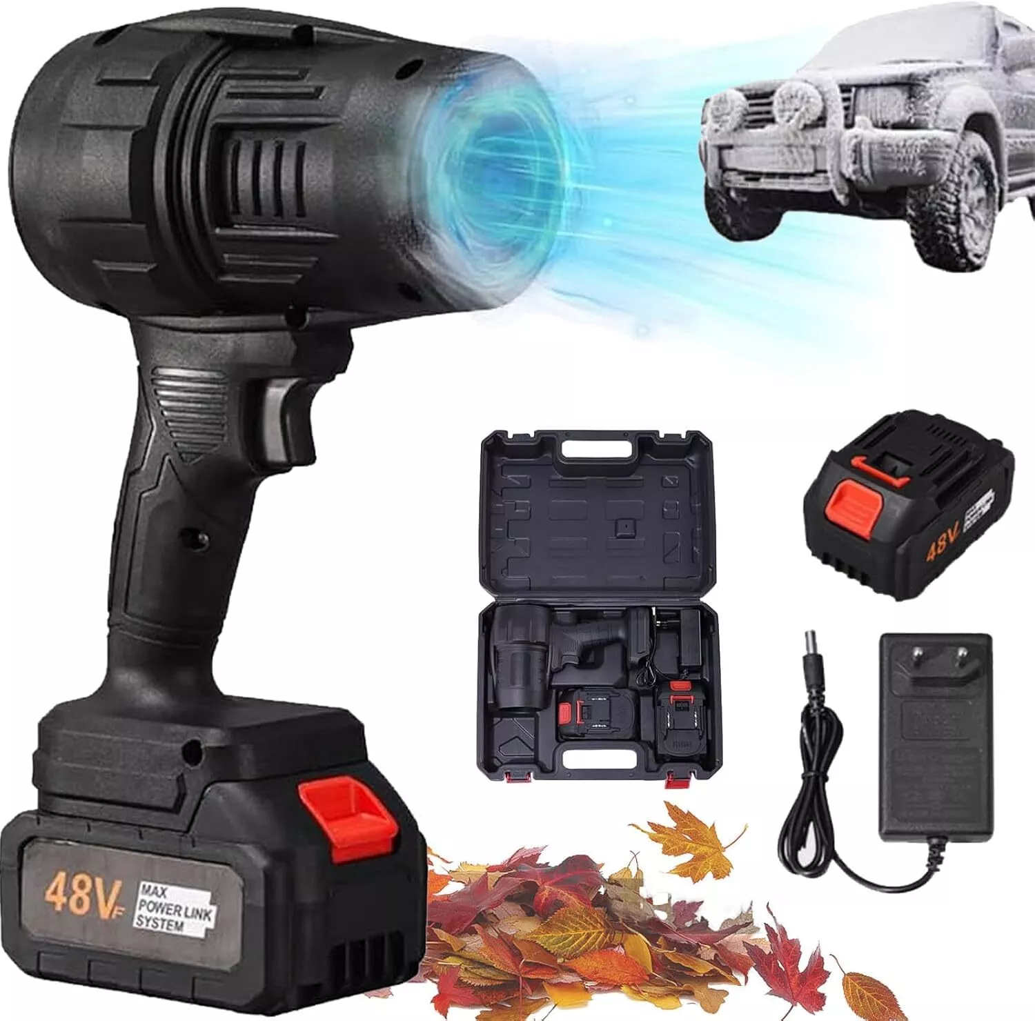 Suflanta portabila cu 2 acumulatori 48V