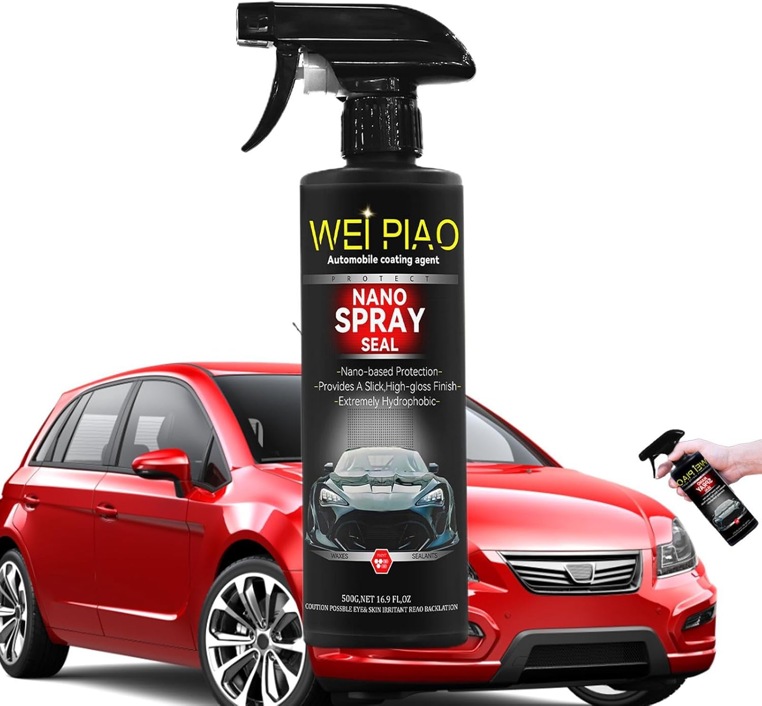 Set 2 x Spray Nano pentru masina cu acoperire rapida