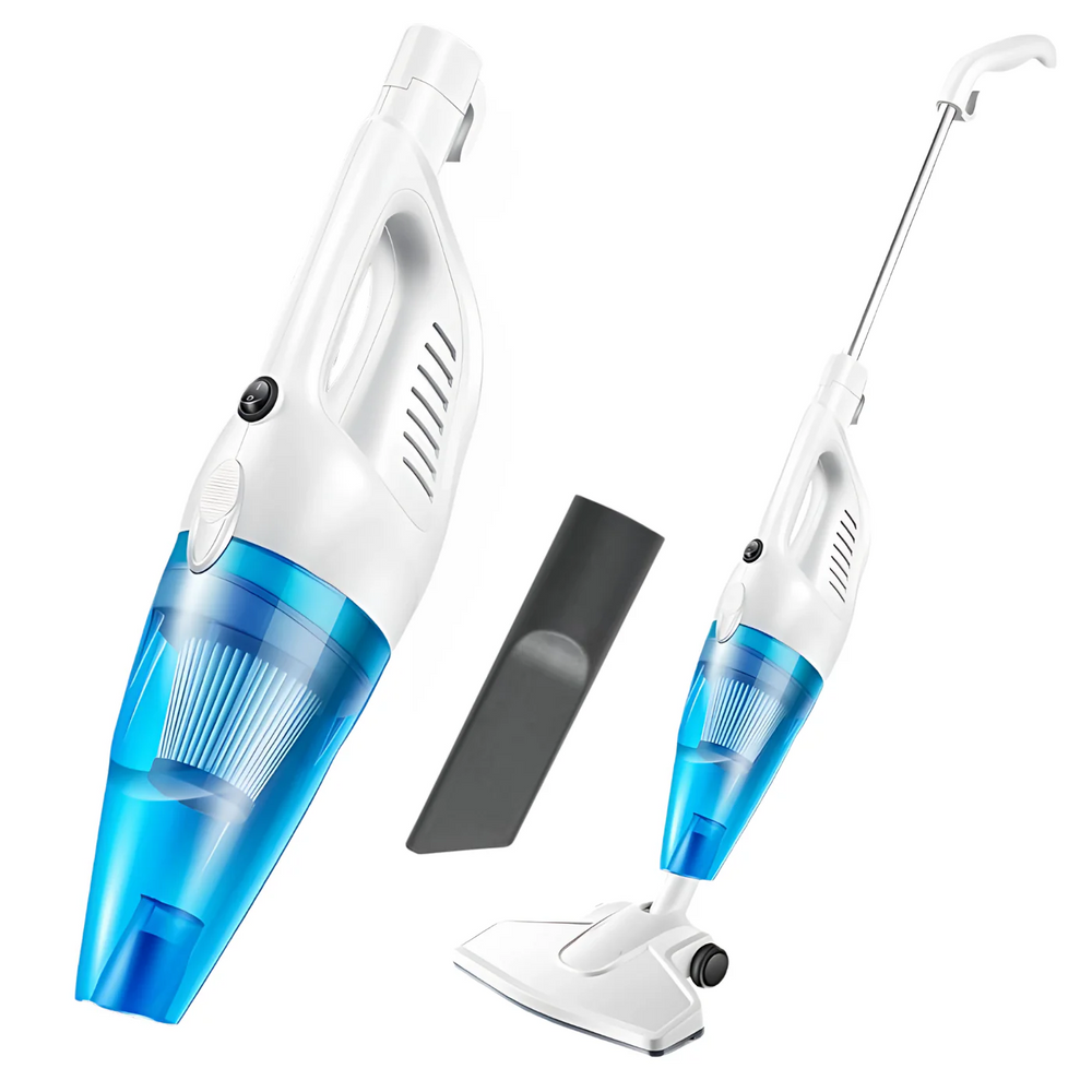 Aspirator vertical 600W, filtru HEPA, fara sac, 0.8 Litri