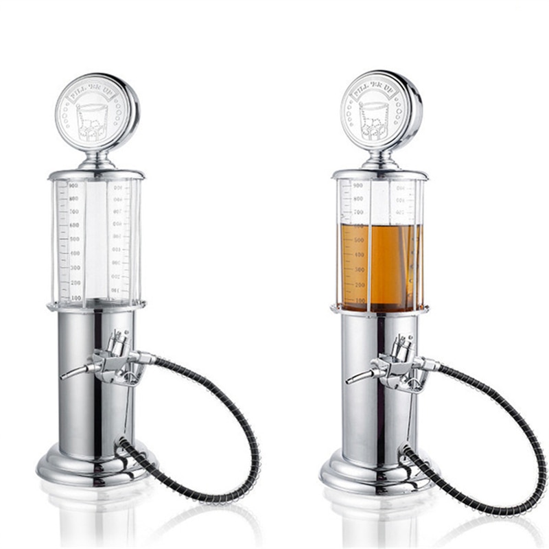 Dozator pentru bauturi, apa, sucuri, in forma de pompa vintage