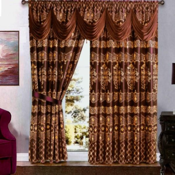 Set draperii Jacquard, 300 x 250, Maro