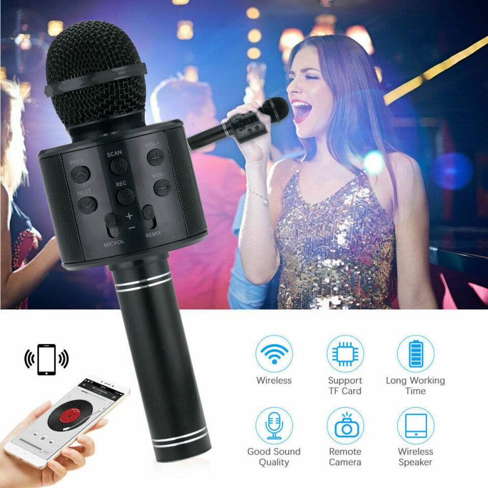 Microfon Karaoke Bluetooth WS-858