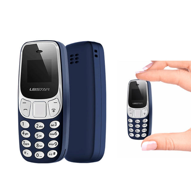 Mini telefon mobil, BM10 Dual SIM, OLED, 7 cm, 30 grame, 350mAh