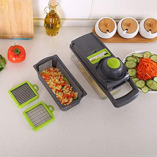 Razatoare Veggie Slicer 14 piese, lame inox + maner protectie