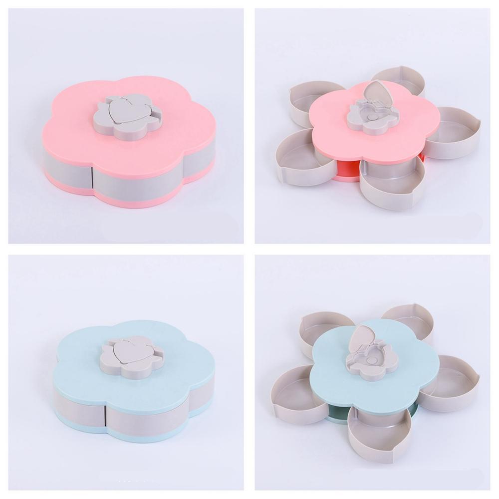 Cutie snacks cu sertare - Floare cu petale