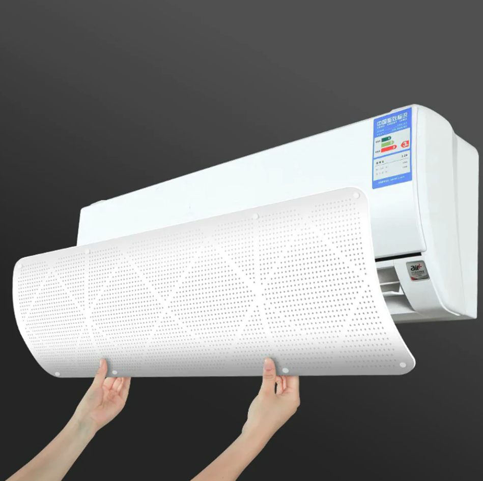Set 2 x Deflector aer conditionat, protectie jet de aer rece, 90 cm
