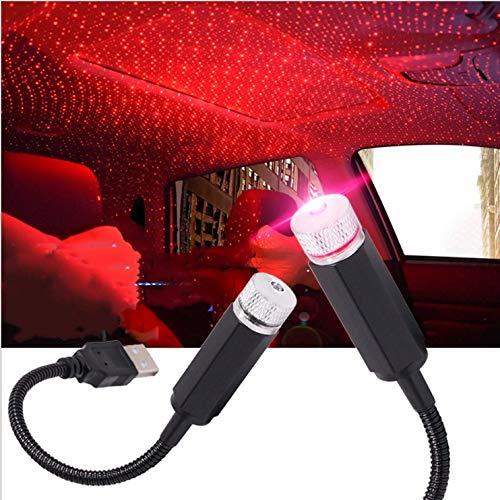 Lampa cu laser proiectie stelute USB, Car Ceiling USB Star