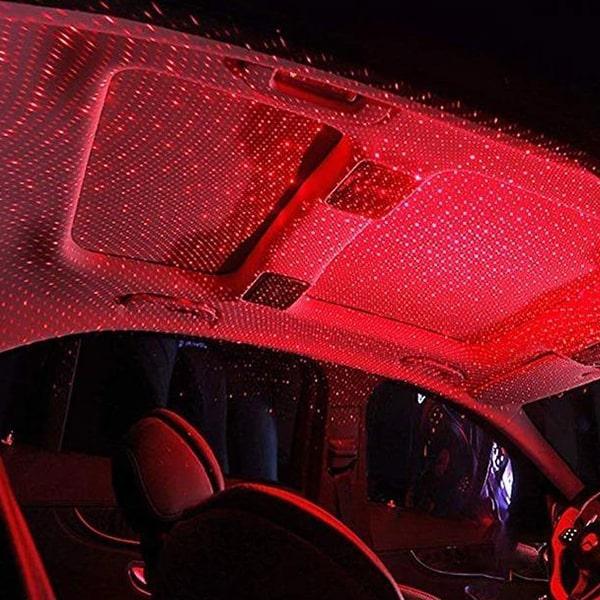 Lampa cu laser proiectie stelute USB, Car Ceiling USB Star