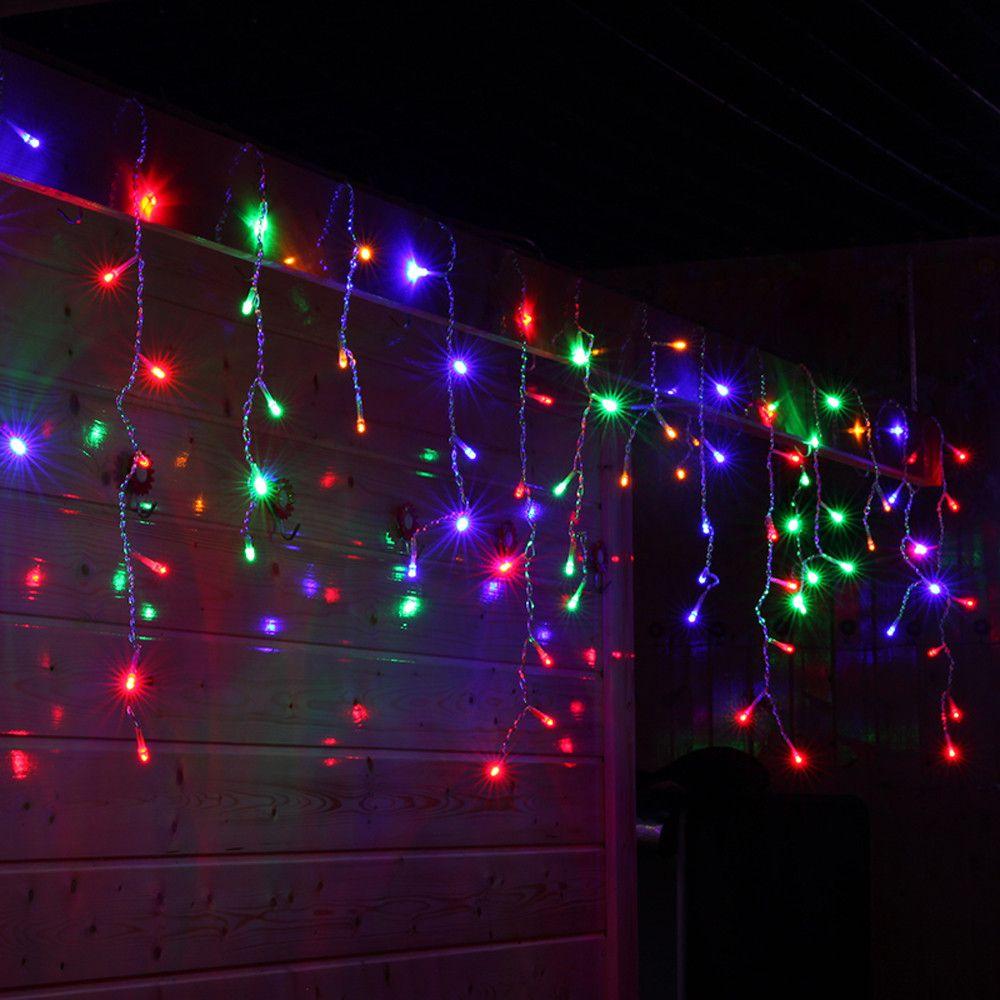 Instalatie tip franjuri, 10 metri, 250 LED, interconectabila