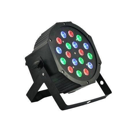 Reflector 18 LED RGB cu proiectie lumini