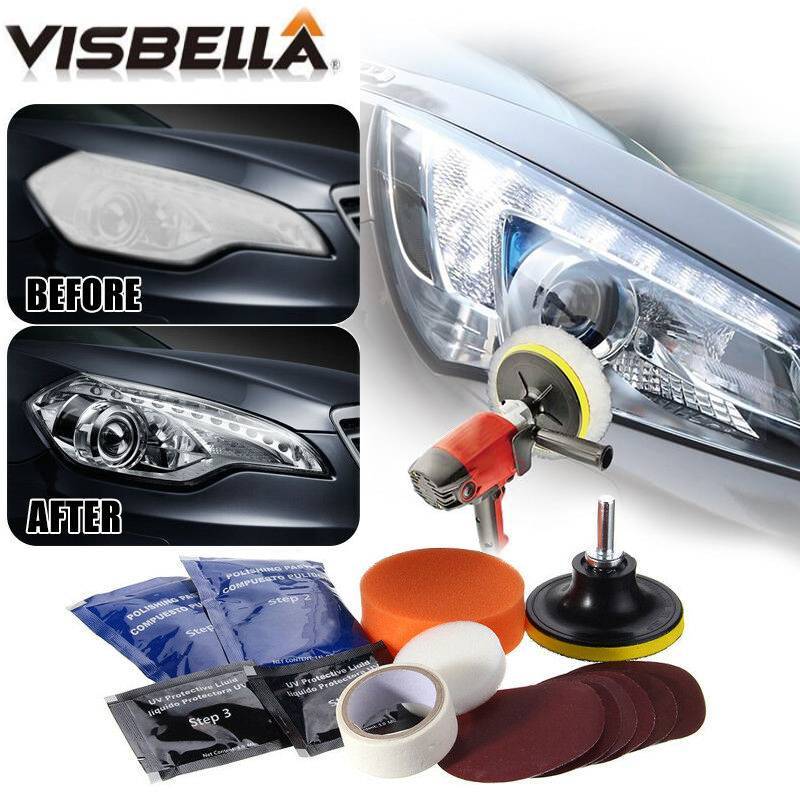 Kit polish pentru faruri, VISBELLA HEADLIGHT