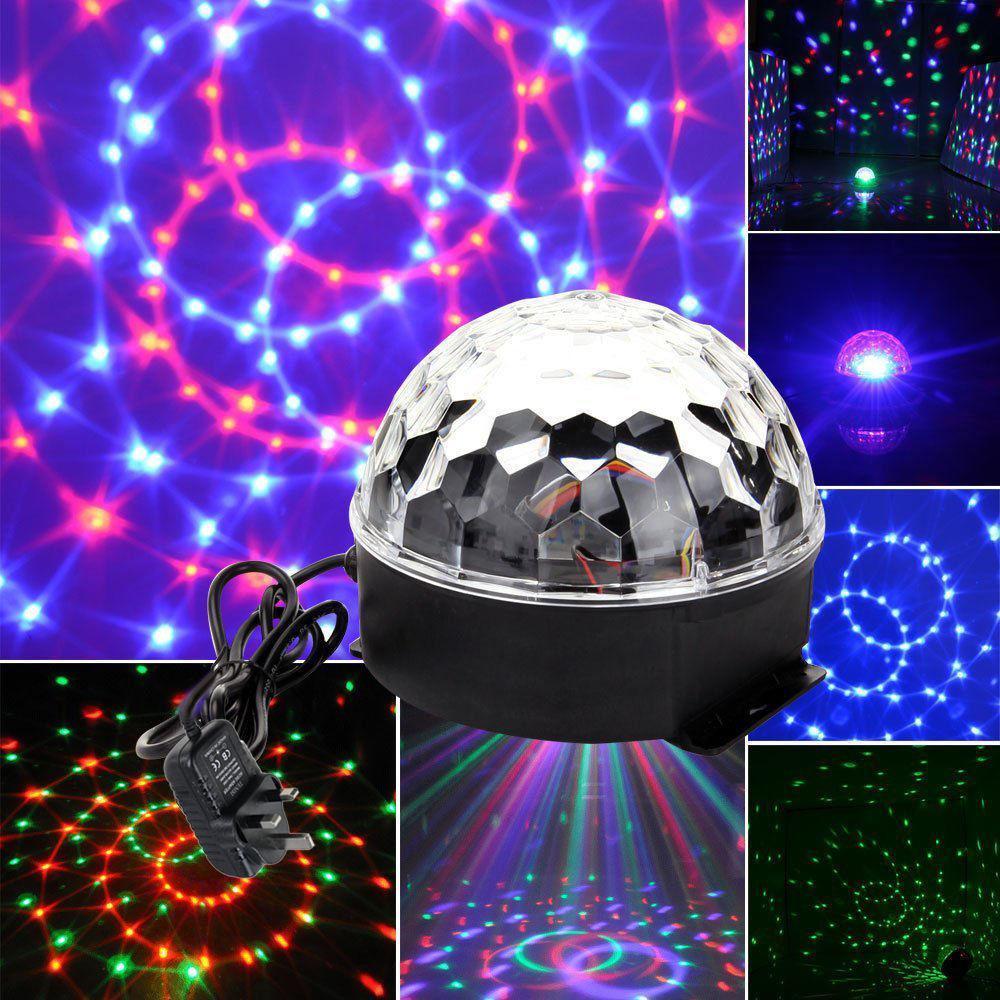 Proiector Disco Led Magic Ball Light cu telecomanda si Redare Audio MP3 