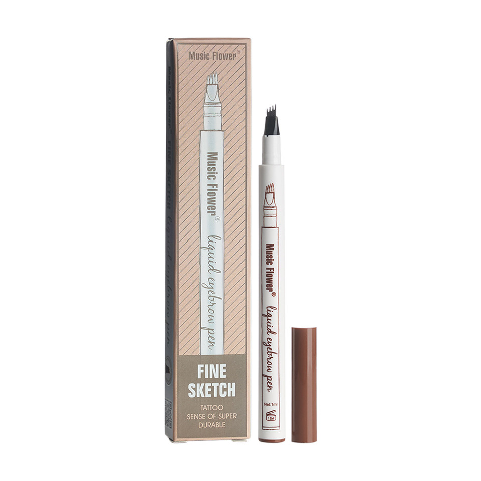 Creion sprancene cu efect de tatuaj tip microblading