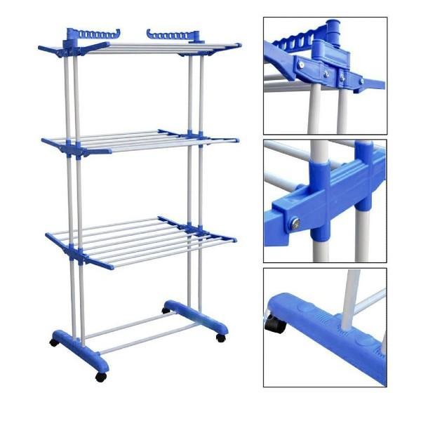 Uscator rufe vertical, pliabil, 3 niveluri