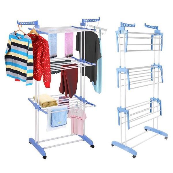 Uscator rufe vertical, pliabil, 3 niveluri