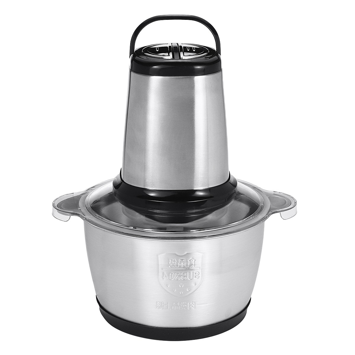 Tocator electric inox 250 W, 2 Litri, legume si fructe