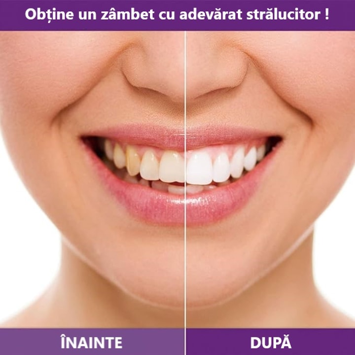 Spuma dentara cu efect de albire 30 ml