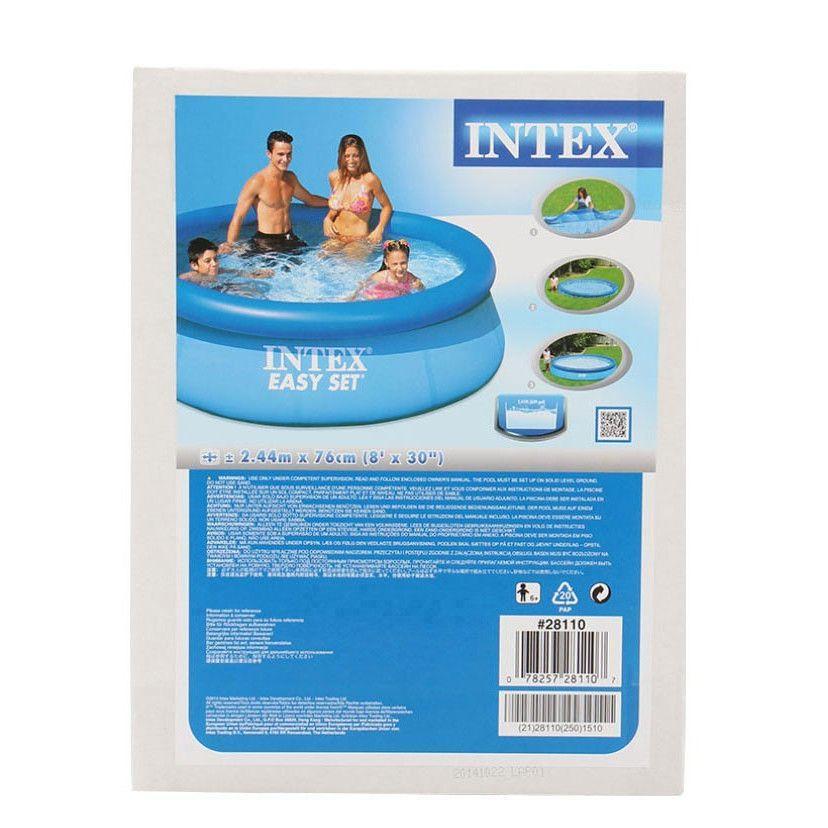 Piscina cu inel gonflabil Intex Easy Set Clearview 244x61 cm