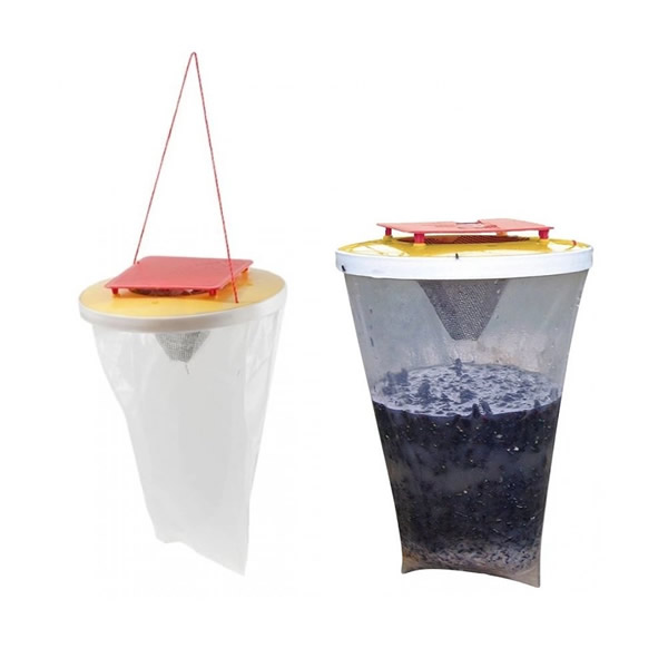 Set 3 capcane pentru muste Flies Away - produs non toxic