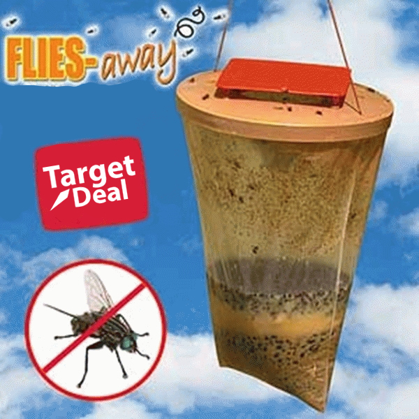 Set 3 capcane pentru muste Flies Away - produs non toxic