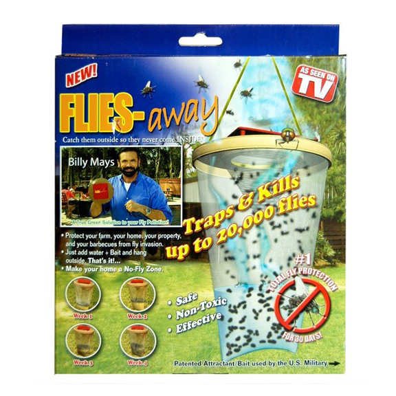 Set 3 capcane pentru muste Flies Away - produs non toxic