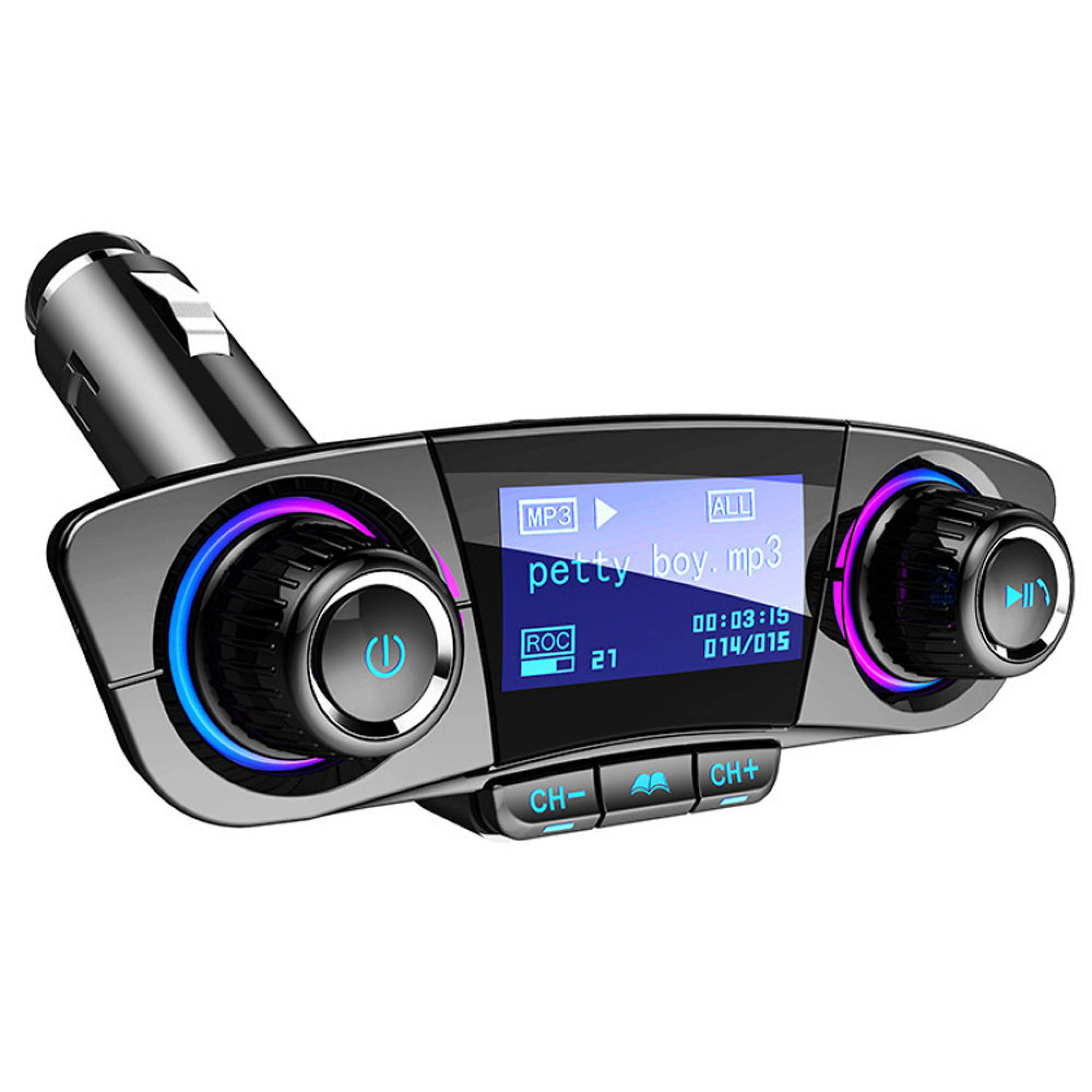 Transmitator auto FM cu MP3 Player si Bluetooth