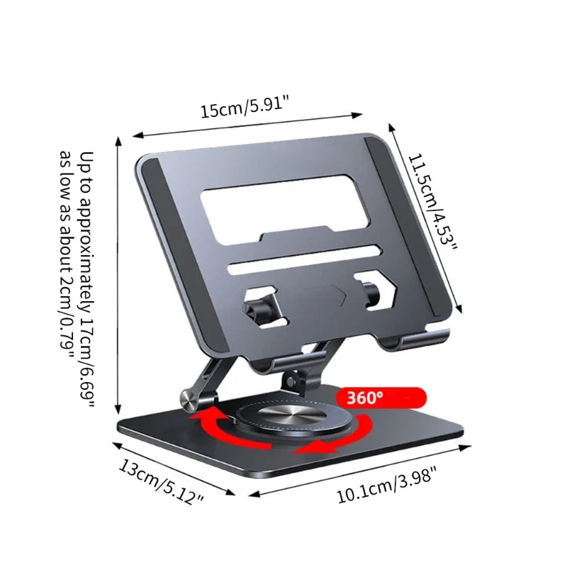 Set 2 x Suport reglabil pliabil pentru telefon sau tableta