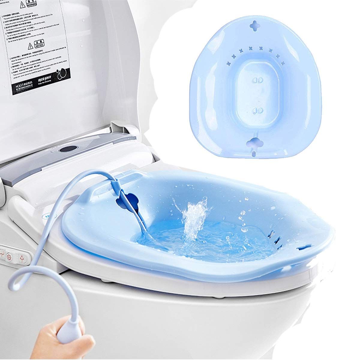 Vas cu irigator pentru bai de sezut, FizioTab® Sitz Bath