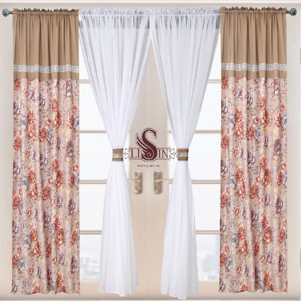 Set 4 piese, Perdea si Draperie, DS124-2