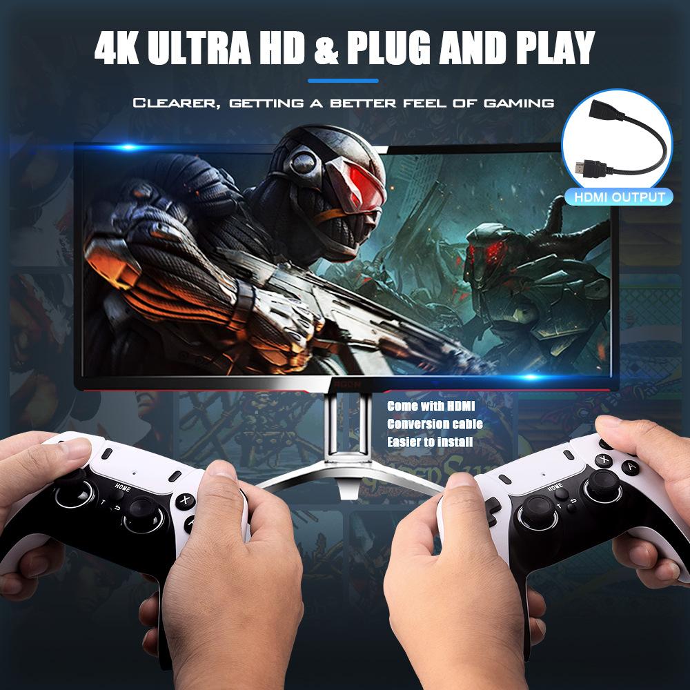 Consola de jocuri, Game Stick M8 Pro, Wireless, Card 64GB