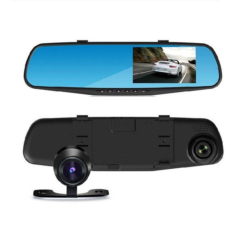 Oglinda auto DVR retrovizoare, camera fata-spate Full HD 1080