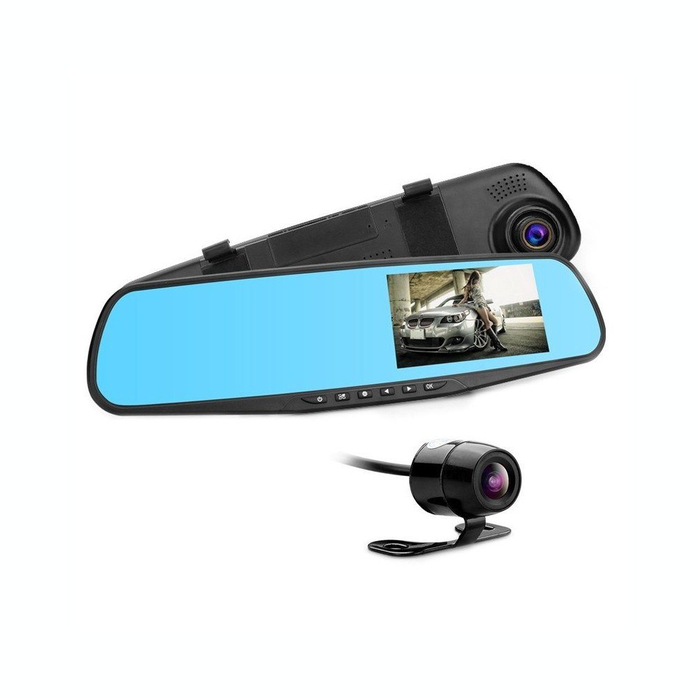 Oglinda auto DVR retrovizoare, camera fata-spate Full HD 1080