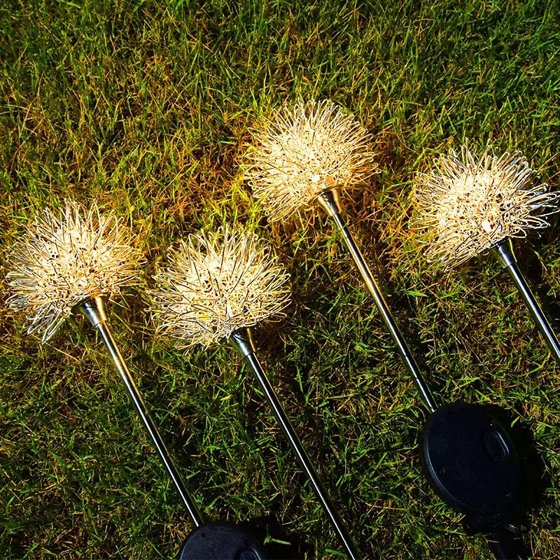 Set 2 x Lampa solara LED, Bulb Flower