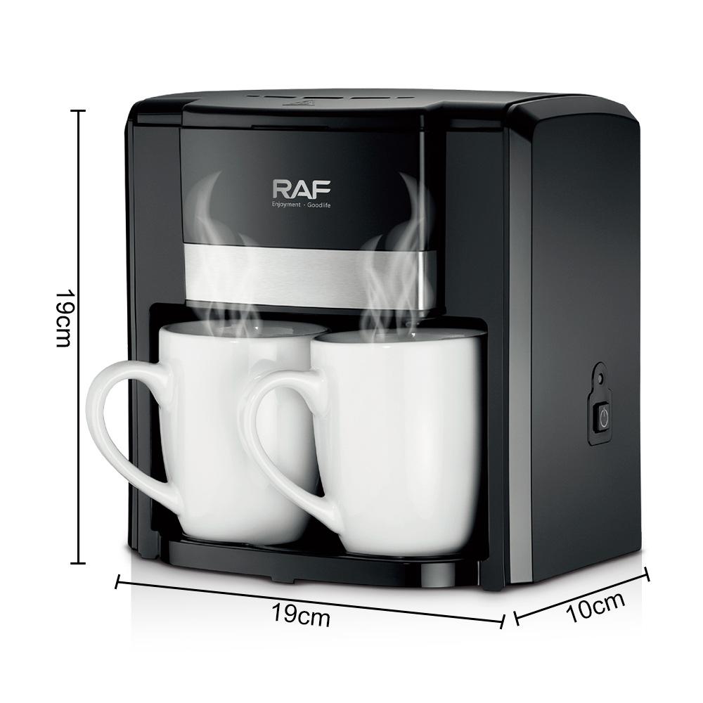 Espressor cafea, 2 cani simultan, RAF 420 ml 