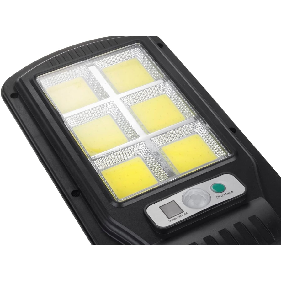 Set 2 x Lampa solara stradala 120 LED, 6 casete