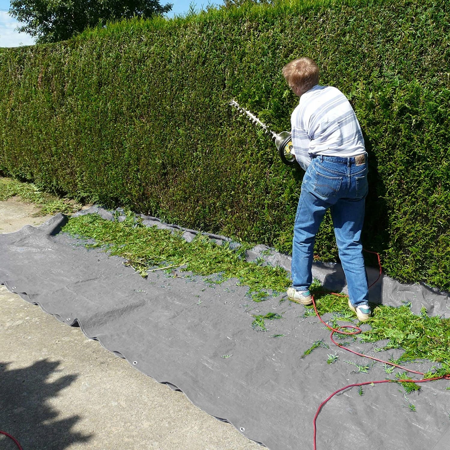 Prelata 4x5 m, argintie, 170 g/mp. Calitate garantata.