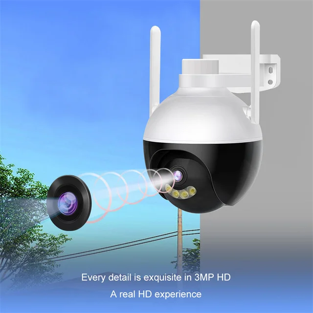 Camera Wi-Fi Smart V380 PTZ Camera 4MP