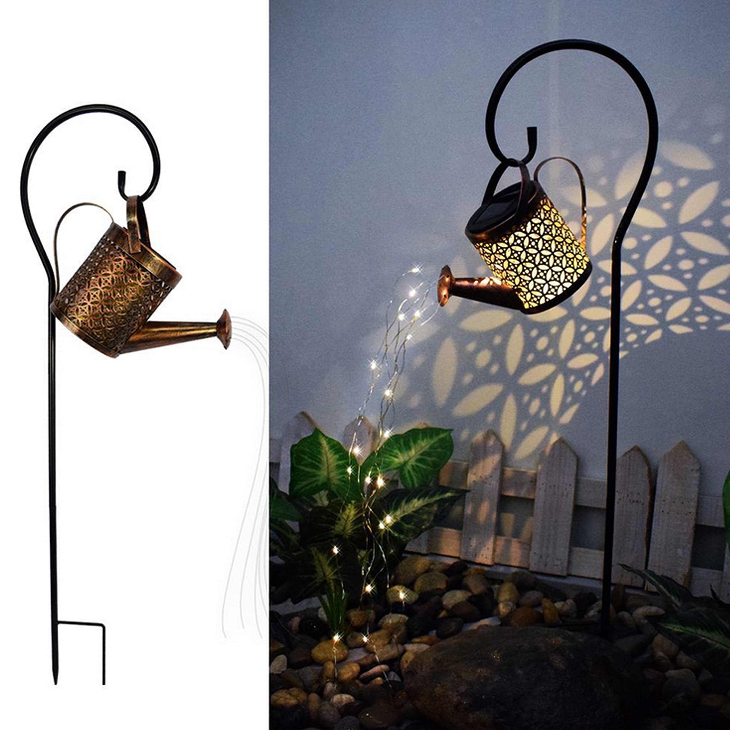 Set 2 x Lampa solara - Stropitoare cu lumini pentru gradina