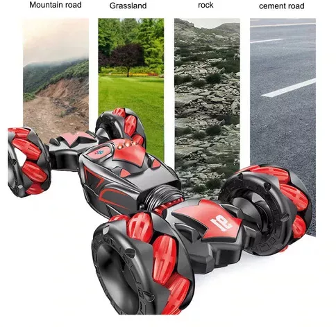 Masinuta cascadorii cu telecomenzi si control prin gesturi, Rosu