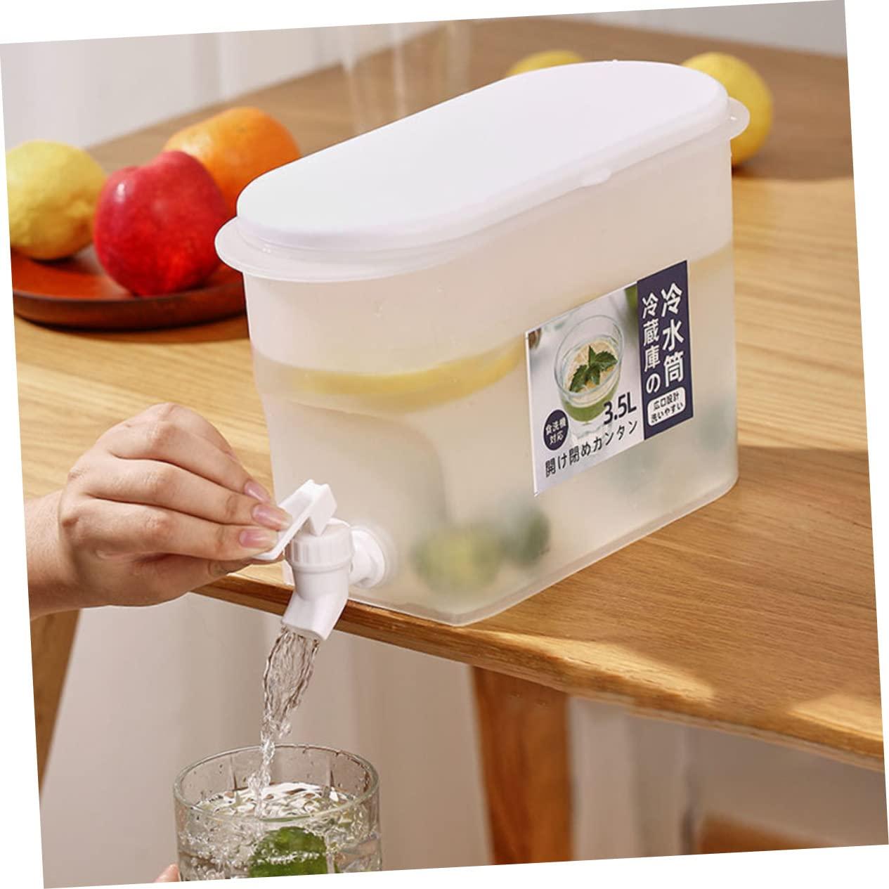 Set 2 x Dozator bauturi pentru frigider, 3.5 Litri