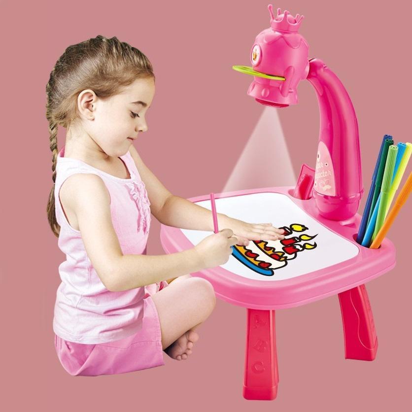 Tabla de desenat cu proiector holografic 3 diapozitive