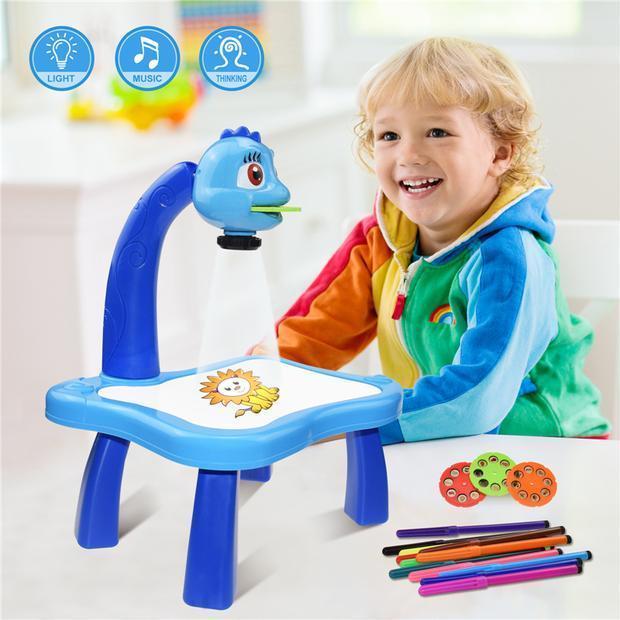 Tabla de desenat cu proiector holografic 3 diapozitive