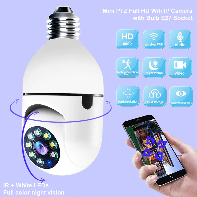 Camera Video Wi-Fi, Senzor de Miscare, Aplicatie Live
