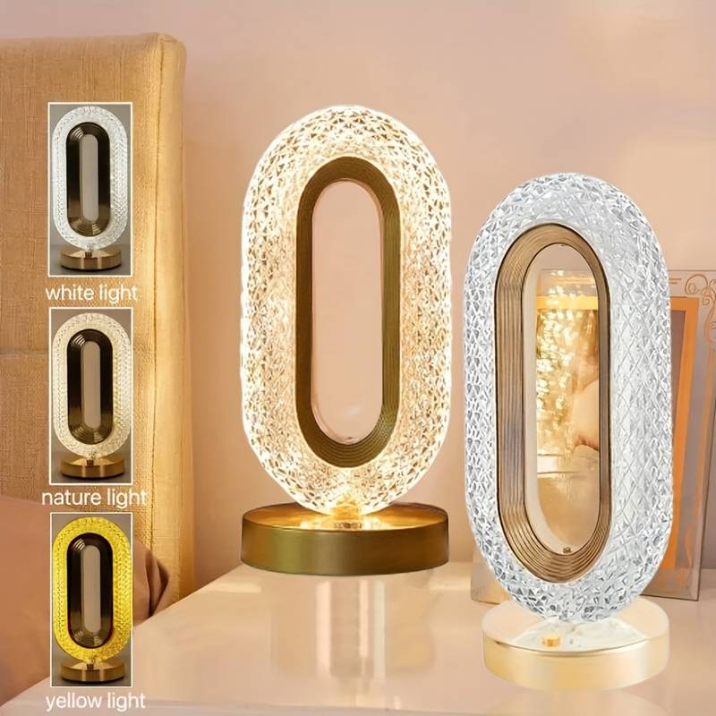 Lampa Diamond, Touch, USB, 3 moduri
