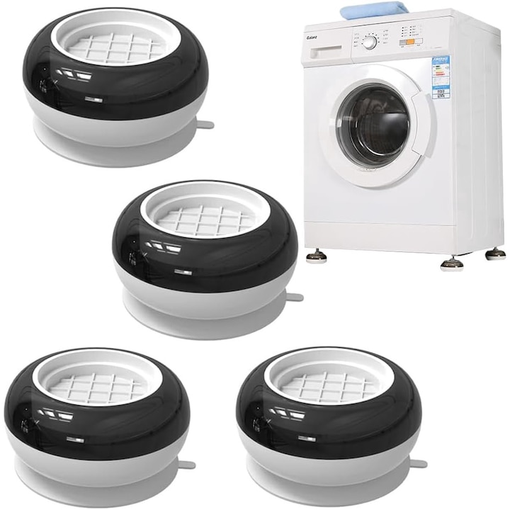 Set 4 dispozitive antivibratii pentru masina de spalat rufe