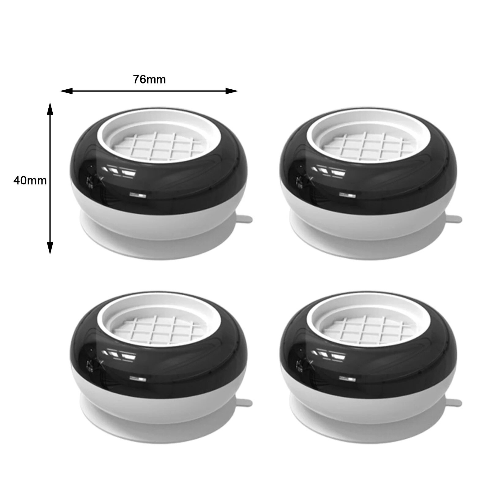 Set 4 dispozitive antivibratii pentru masina de spalat rufe