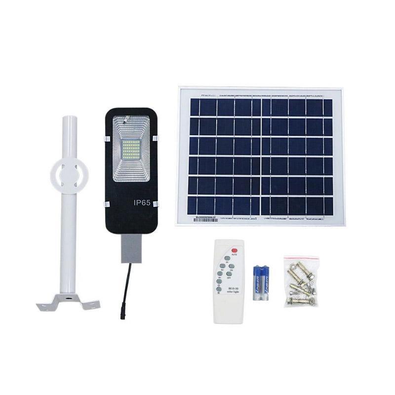 Lampa stradala cu incarcare solara, Jortan Slim 400 W