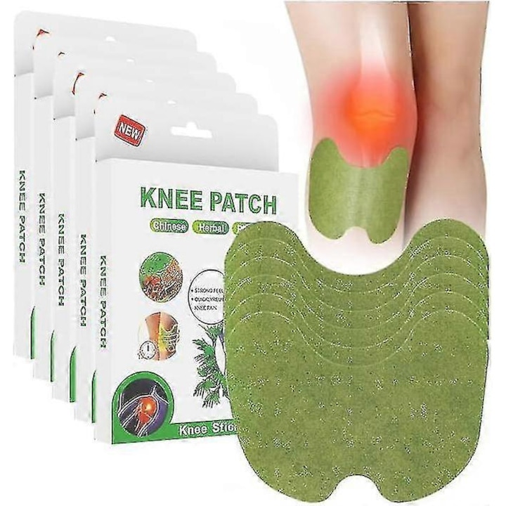 Set 50 plasturi pentru genunchi, amelioreaza durerea