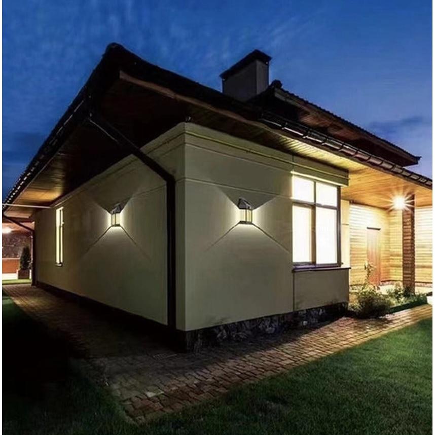 Set 2 x Lampa solara 3W LED, Senzor de miscare